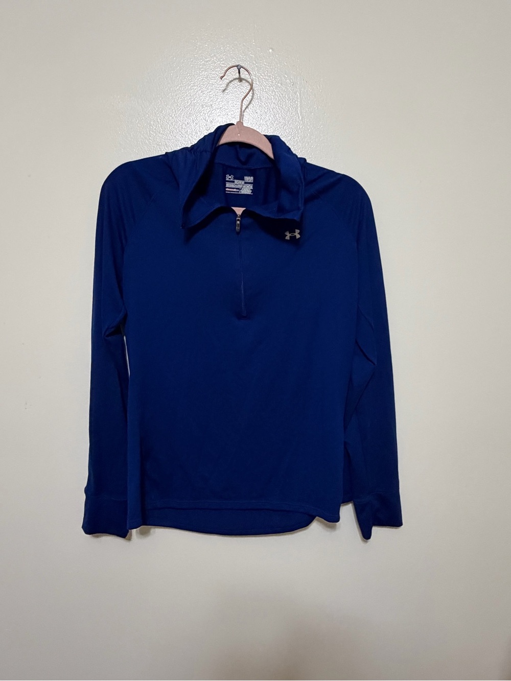 Under Armour Royal Blue Lightweight Quarter-Zip Pullover